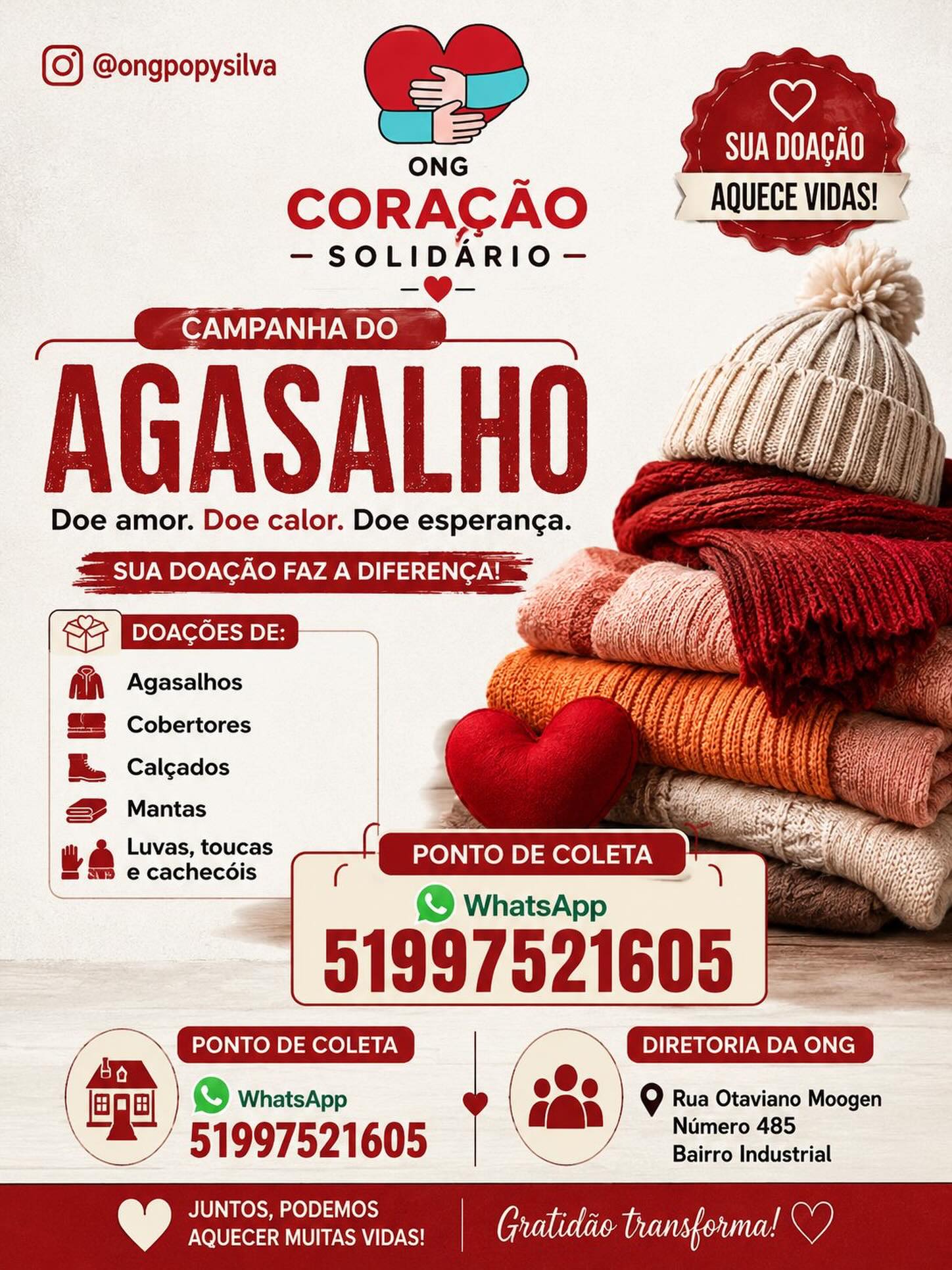 Campanha do Agasalho 2026
