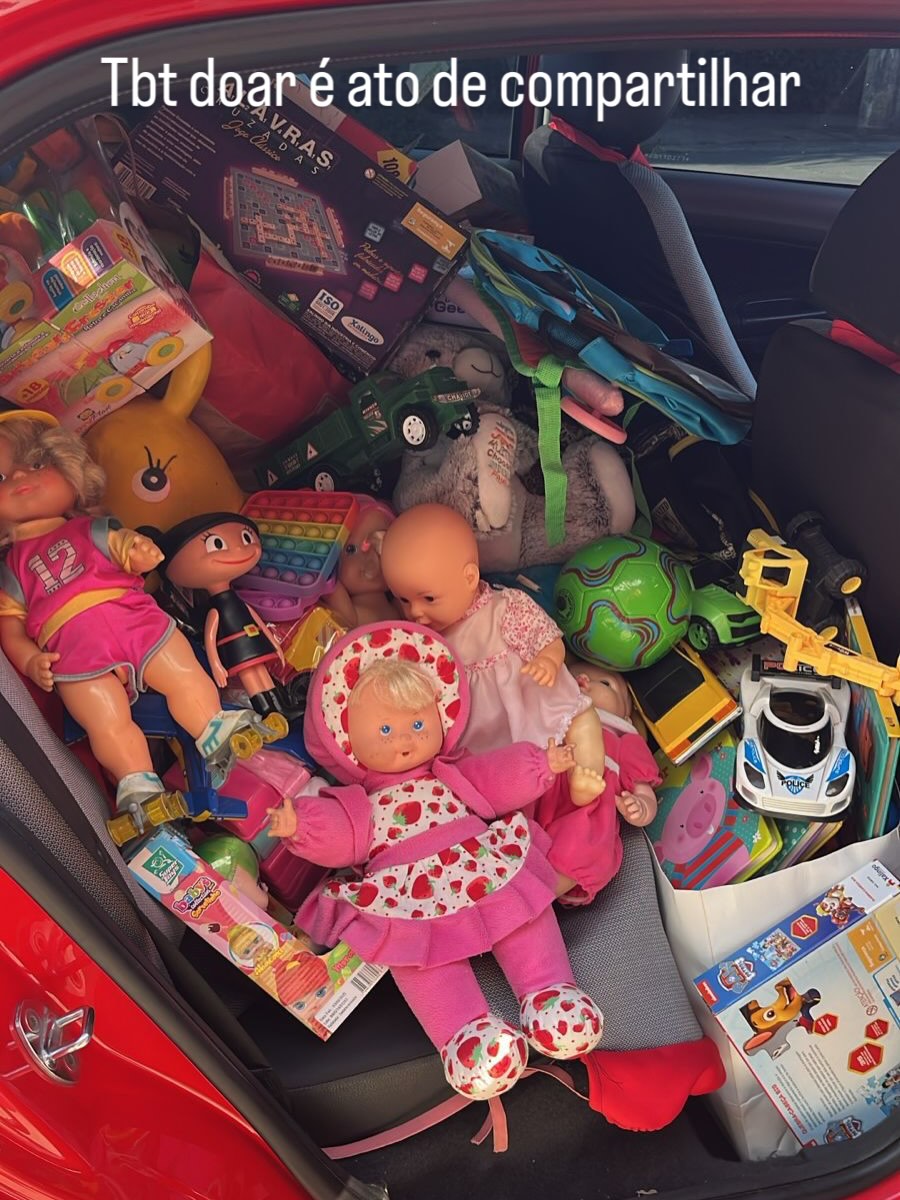 Tbt doar é compartilhar com amor e carinho.. Ter empatia ,..